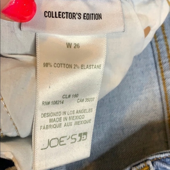 Joe’s Jeans Authentic Hi-Lo MIDI Collectors Edition Light Denim Skirt Size 26 - Picture 6 of 9